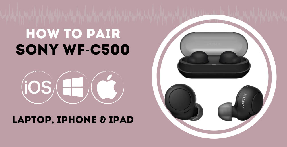 WF-C500 Wireless Bluetooth Earbuds